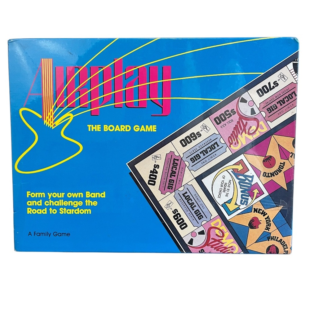 Vintage - Airplay The Board Game - New